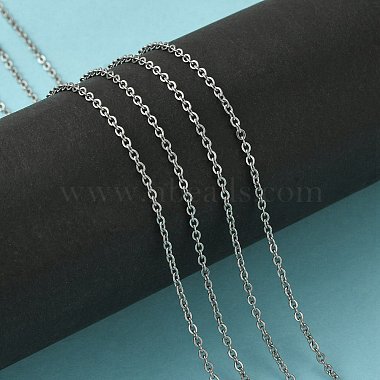 304 Stainless Steel Cable Chains(CHS-H001-2mm-15P)-5