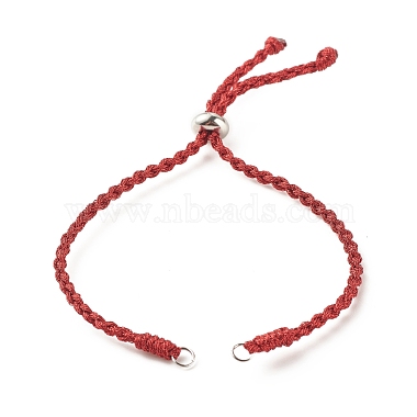 Braided Polyester Cord Bracelet(AJEW-JB01122)-2