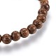 Wood Beads Stretch Bracelets(BJEW-JB03972-M)-4