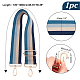 Stripe Pattern Cotton Fabric Bag Straps(FIND-WH0001-56A)-5