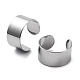 304 Stainless Steel Cuff Rings(STAS-M333-04B-P)-1