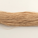 Round Waxed Polyester Cord, Taiwan Waxed Cord, Twisted Cord, Wheat, 1.5mm, about 415.57 yards(380m)/bundle(YC-R135-1.5mm-291)