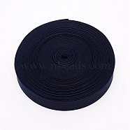 Ultra Wide Thick Flat Elastic Band, Webbing Garment Sewing Accessories, Midnight Blue, 40mm(EC-WH0016-B-S031)