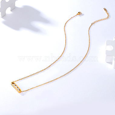 Oval Stainless Steel Necklaces