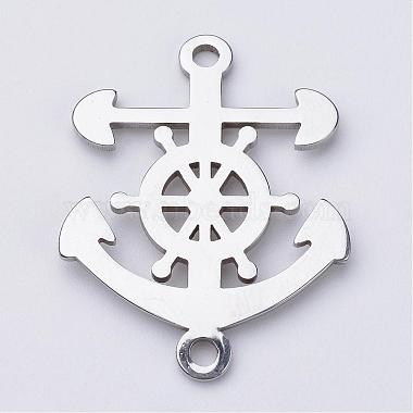 Stainless Steel Color Anchor & Helm Stainless Steel Links