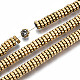 Electroplate Non-magnetic Synthetic Hematite Beads Strands(X-G-T114-94G)-1