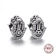 Hollow 925 Sterling Silver European Beads(OPDL-L017-069TAS)-1
