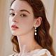 Alloy Stud Earrings Findings(FIND-SC0016-79)-5