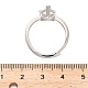 Rhodium Plated 925 Sterling Silver Adjustable Ring Components(STER-NH0016-01B-P)-3