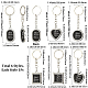 Zinc Alloy Pendant Keychain(KEYC-SP0001-50)-2