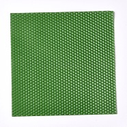 Beeswax Honeycomb Sheets, for Candle Making, Green, 20x20x0.3cm(DIY-WH0162-55B-04)