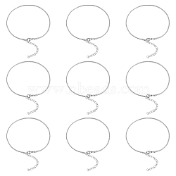 Unicraftale 304 Stainless Steel Snake Chain Bracelets, with Lobster Claw Clasps, Stainless Steel Color, 9-7/8 inch(250mm), 1.5mm, 10pcs/box(STAS-UN0008-76P)