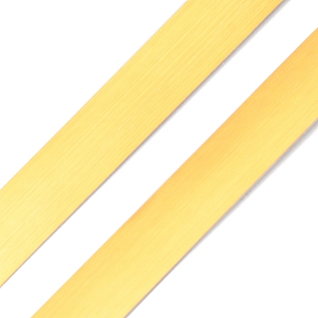 PVC Plastic Edge Banding, Adhesive Veneer Edge Trim for DIY Floor, Table, Cabinet, Furniture, Decorative Trim, Gold, 10x0.2mm, 50m/roll