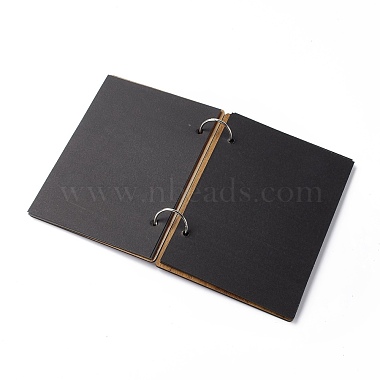 6 Inch Wooden Loose-leaf Scrapbooking Photo Album(DIY-A036-01B)-4