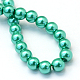 Chapelets de perles rondes en verre peint(HY-Q003-6mm-29)-4