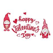 PVC Wall Stickers, Wall Decoration, Valentine's day Themed Pattern, 290x450mm(DIY-WH0228-561)