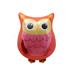 Animal Theme Aluminum Balloon, for Party Festival Home Decorations, Owl Pattern, 540x450mm(ANIM-PW0004-08I)