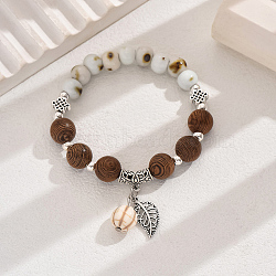 Cute Ceramic Bead Bracelet with Various Colors for Women(AE3936-3)