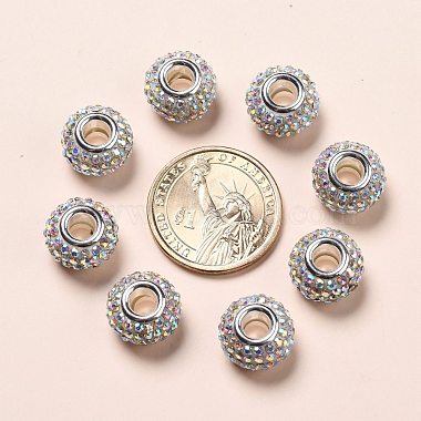 Grade A Rhinestone European Beads(CPDL-H001-10)-5