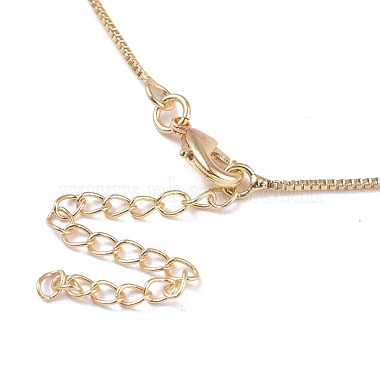 Brass Venetian Chain(NJEW-E151-01G)-2