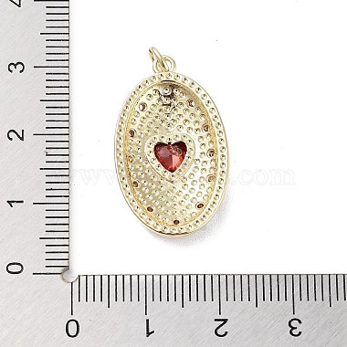 Rack Plating Brass Micro Pave Clear Cubic Zirconia Pendants(KK-H474-23G-01)-3