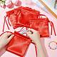 Satin Cloth Drawstring Pouches with Flower(ST-CJ0048-001A)-5