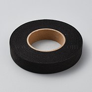 Non-woven Fabrics Polyamide Double-sided Hot Melt Adhesive Film, for DIY Clothing Sewing Accessories, Black, 2cm(DIY-WH20028-04D)