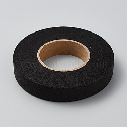 Non-woven Fabrics Polyamide Double-sided Hot Melt Adhesive Film, for DIY Clothing Sewing Accessories, Black, 2cm(DIY-WH20028-04D)