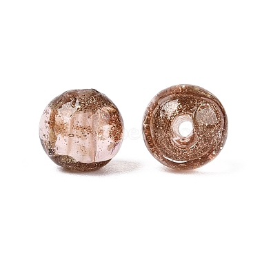 Handmade Gold Sand Lampwork Beads(LAMP-N045-01B-09)-2