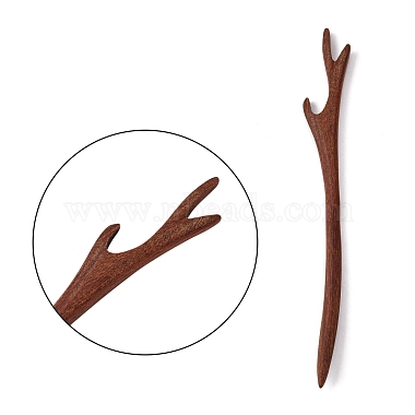 Swartizia Spp Wood Hair Sticks(X-OHAR-Q276-21)-3