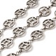 304 Stainless Steel Flat Round with Coin Pattern Link Chains(CHS-C016-23P)-1