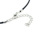 Alloy Glass Pendant Necklaces(X-NJEW-S381-098)-4