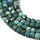 hubei naturelles turquoise perles brins(G-C009-B12-B)-4