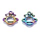 Rack Plating Rainbow Color Alloy Charms(PALLOY-S180-087A)-2