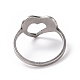 201 Herz-Fingerring aus Edelstahl(RJEW-J051-12P)-3