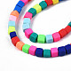 Handmade Polymer Clay Beads Strands(X-CLAY-N008-061-10)-3