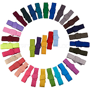 Colorful Flat Elastic Rubber Band, Webbing Garment Sewing Accessories, Mixed Color, 20mm(EC-BC0001-03)