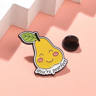 Fruits Theme Enamel Pins(JEWB-R007-02EB-02)-3