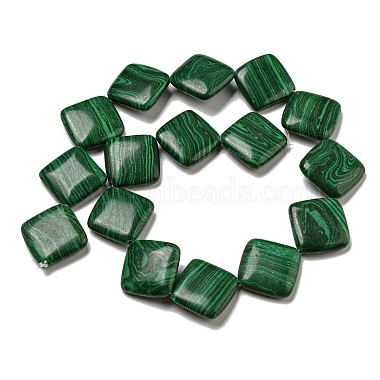 Synthetic Malachite Beads Strands(G-B071-B01-01)-2