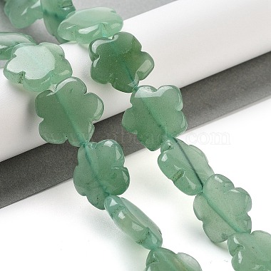 naturelles aventurine verte brins de perles(G-F769-U01-02)-2