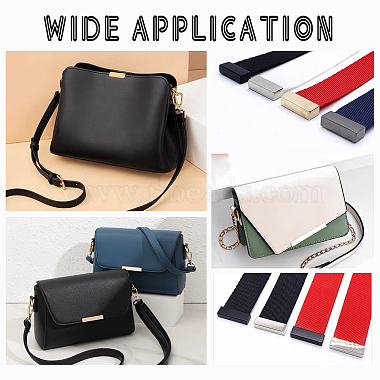 WADORN 16 Sets 2 Style Alloy Bag Decorative Edge Buckles(FIND-WR0005-76)-7