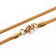 304 Stainless Steel Herringbone Chain Necklaces(STAS-M174-015G-03)-1