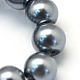 Baking Painted Pearlized Glass Pearl Round Bead Strands(HY-Q003-6mm-12)-3