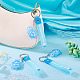 3Pcs PVC Tortoise Pendant Keychains(KEYC-TADJ0001-02B)-5