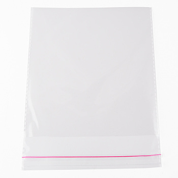 Rectangle OPP Cellophane Bags, Clear, 20x14x0.02cm, Inner Measure: 16x14cm