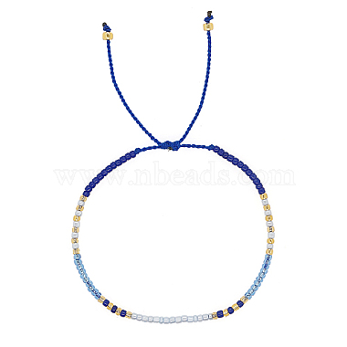 Blue Seed Beads Bracelets