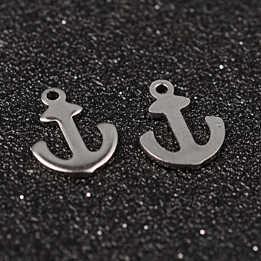 Stainless Steel Color Anchor & Helm 304 Stainless Steel Charms