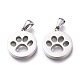 Non-Tarnish 304 Stainless Steel Pet Pendants(STAS-Z006-15P)-1