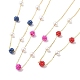 Plastic Imitation Pearl Beads  Beads Necklace(BJEW-B078-04G)-1