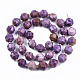 Natural Lepidolite/Purple Mica Stone Beads Strands(G-S362-068C)-2